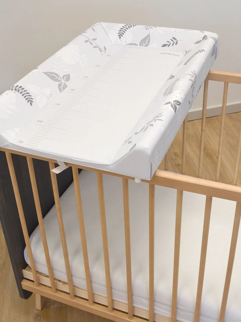 Plan à langer avec matelas gris (pour lits 60 x 120 cm et 70 x 140 cm) Gris