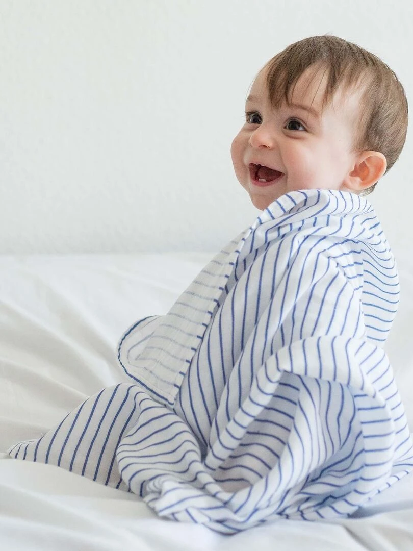lot de langes bébé Trois Kilos Sept   Bleu