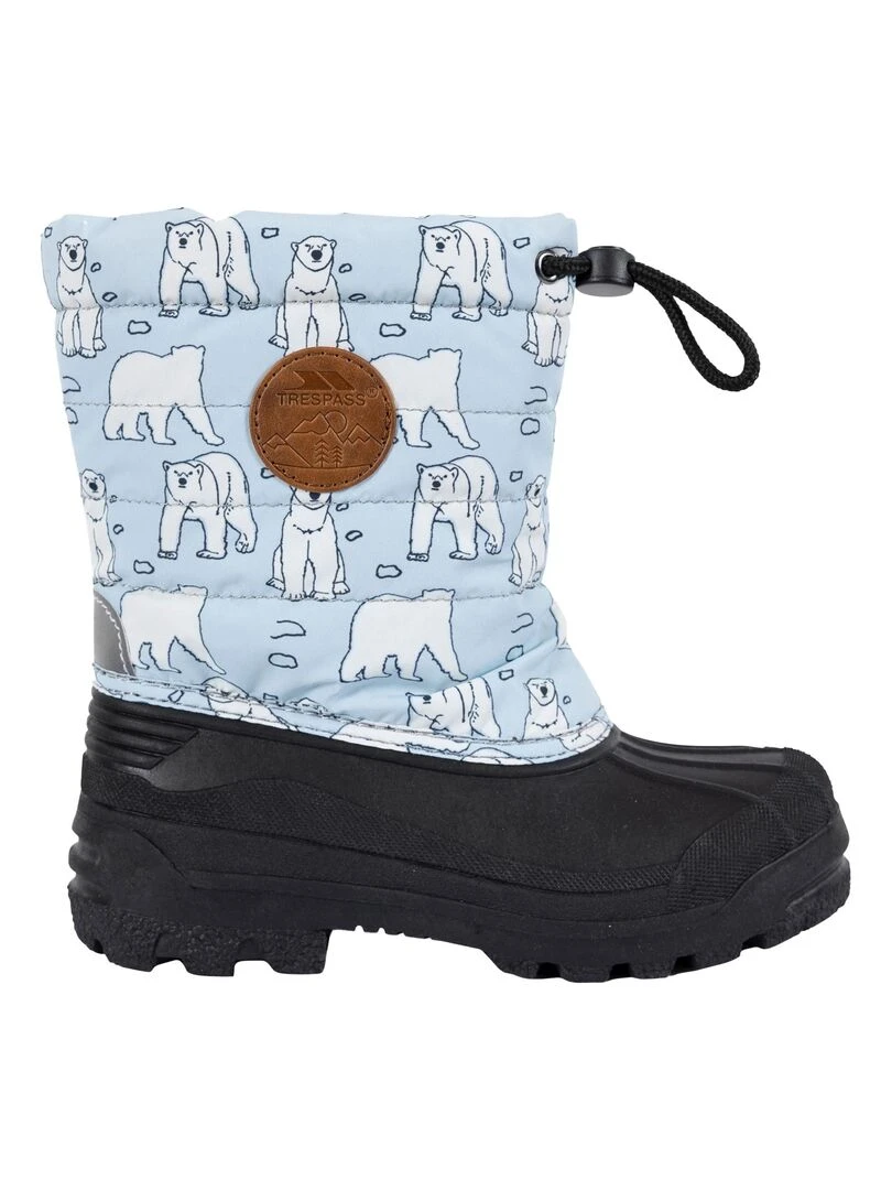 Trespass   Après skis REMY   Bleu Blanc Noir