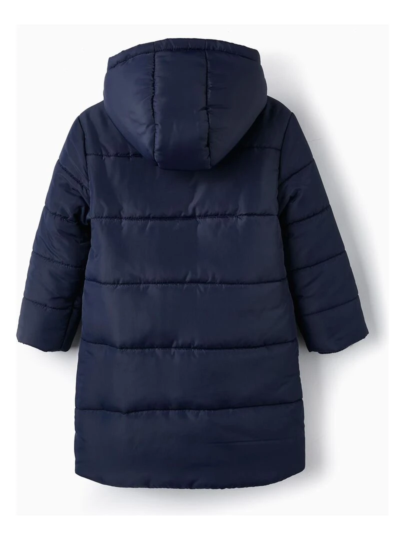 Manteau Matelassé avec Capuche pour Garçon LITERATURE CLUB Bleu foncé
