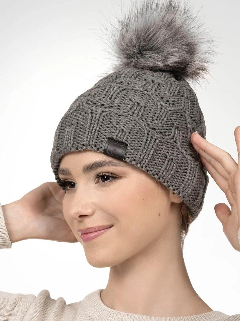 Bonnet Maribel Made in UE Gris