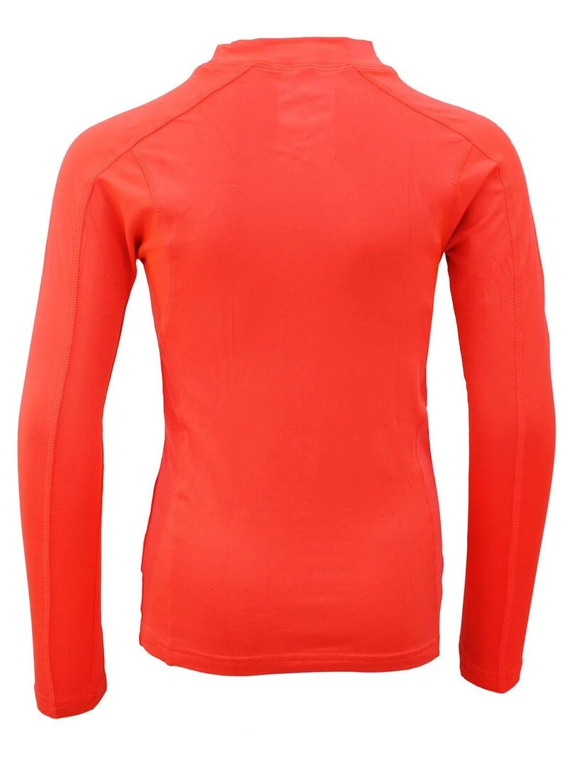 Top technique fille GANA PEAK MOUNTAIN Orange corail