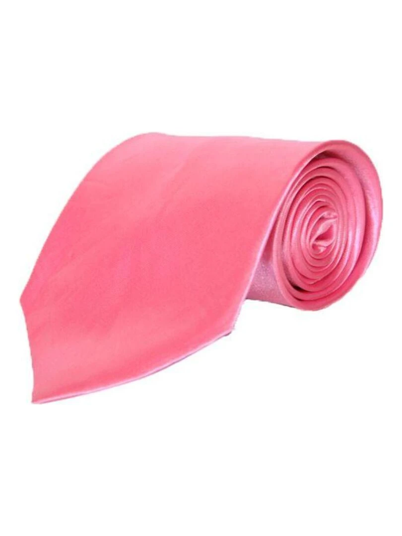 Cravate Satin Kebello Rose