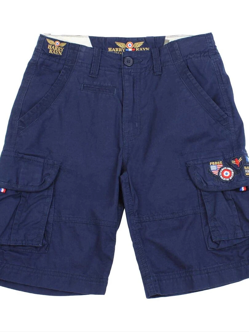 Bermuda garçon ECAZAR HARRY KAYN Bleu marine