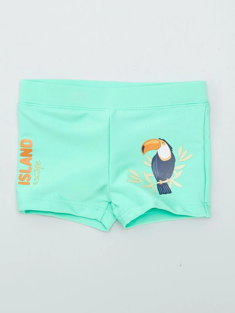 Lot de 2 boxers de bain   Vert