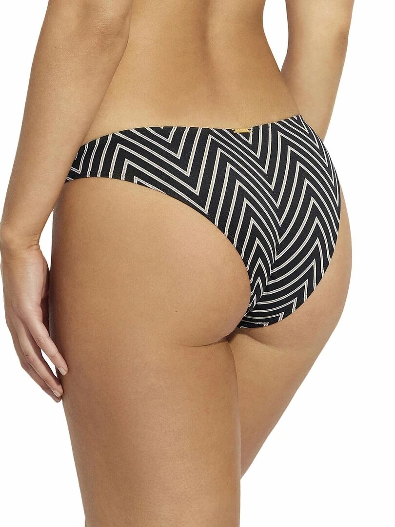Bas maillot brésilien de bain taille basse Ginebra Noir