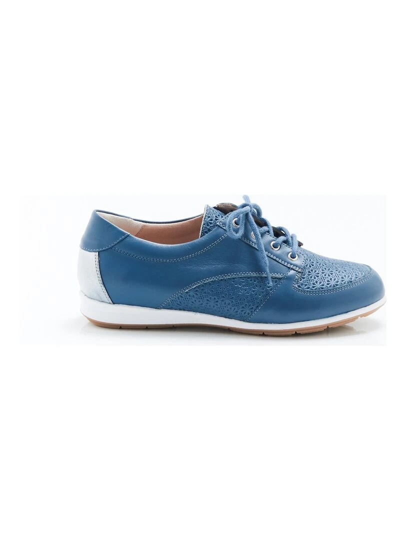Derbies irisés à lacets Climatyl   Damart   Bleu