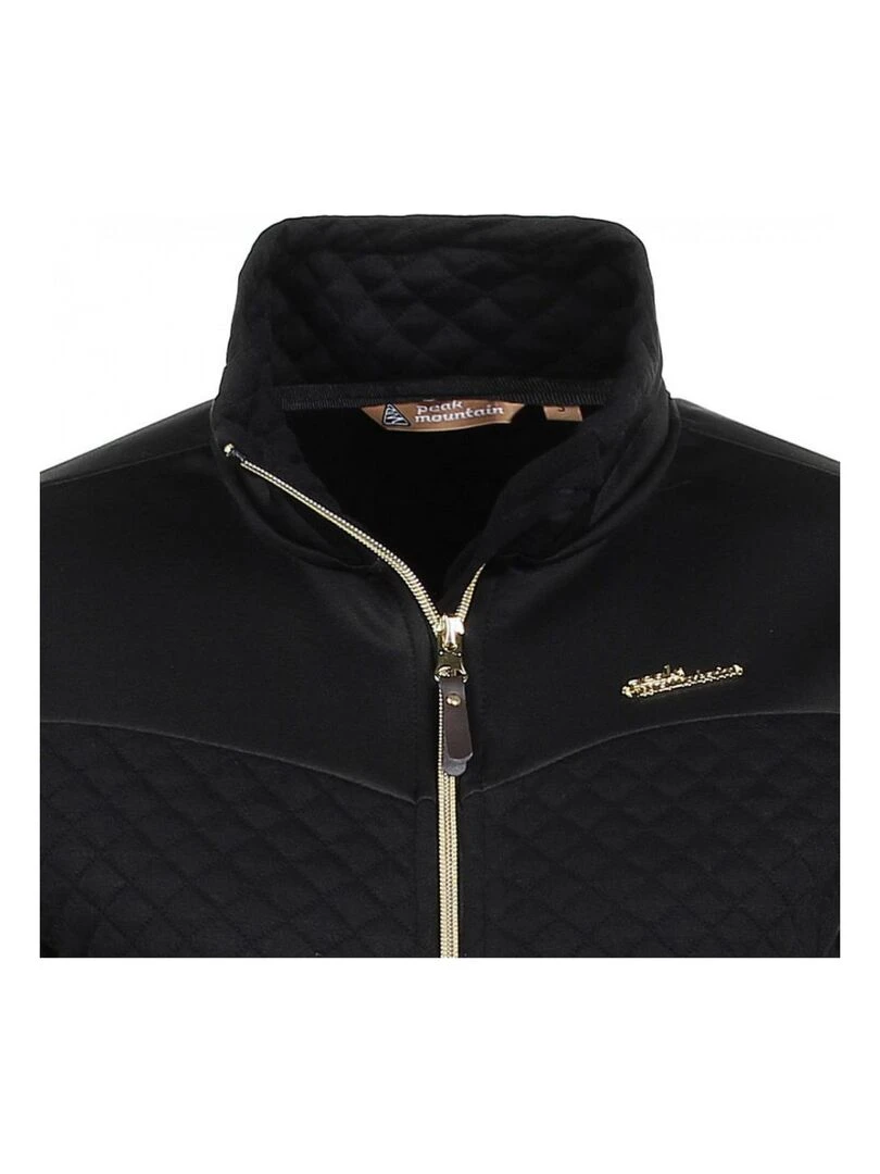 Blouson polaire femme ACAMPBELL   Noir Noir