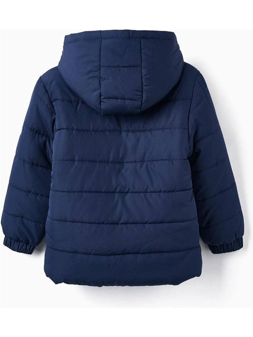 Veste matelassée avec capuche pour garçon DIFFERENT TOGETHER Bleu foncé