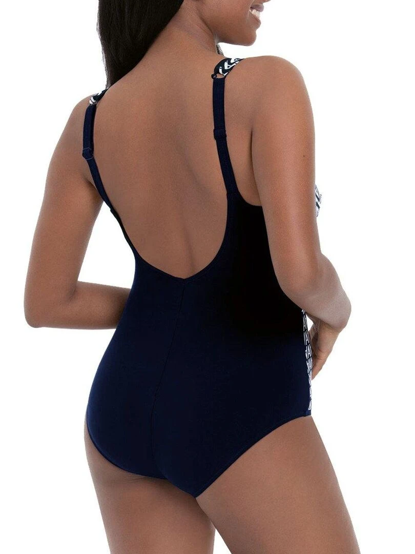 Maillot de bain 1 pièce sans armatures Dunja Bleu
