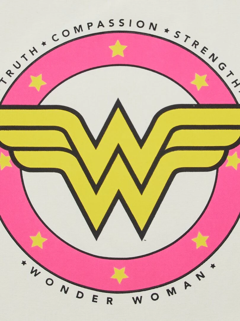 Tote bag 'Wonder Woman' Beige