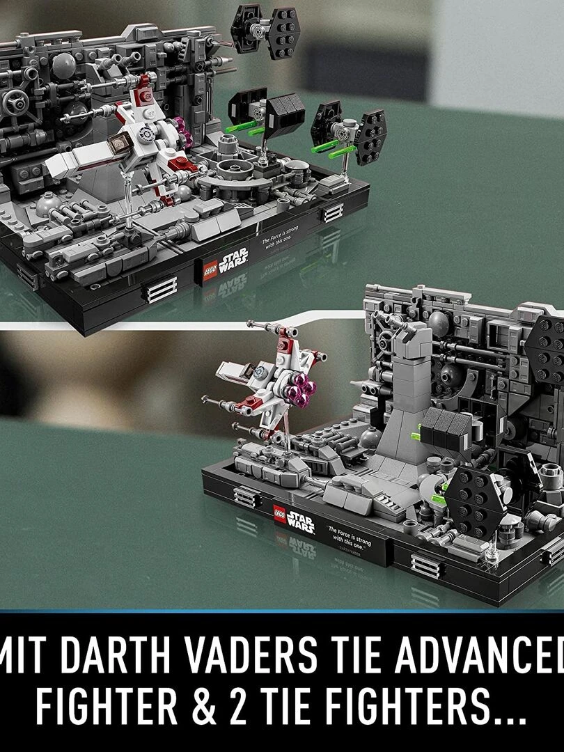 75329 Diorama De La Poursuite Dans Les Tranchées De Létoile De La Mort ® Star Wars   N/A