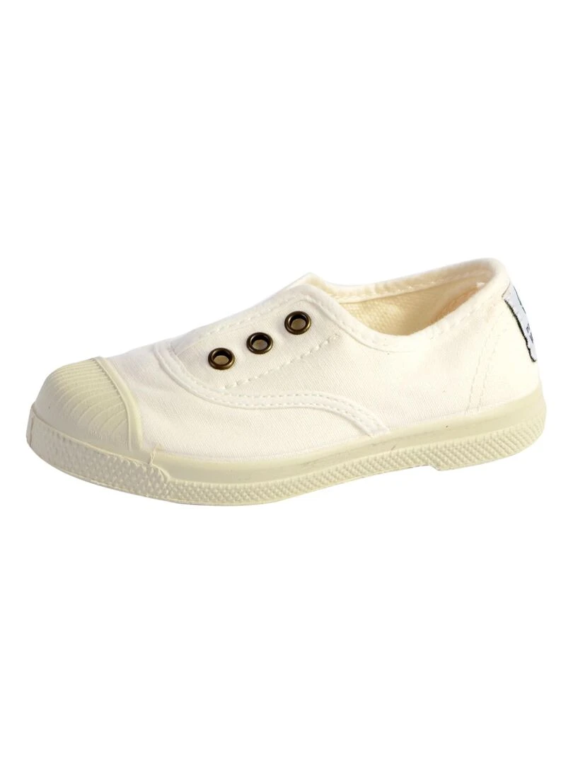Tennis Natural World Enfant Ingles Elastico Enzimatico 470E Blanc