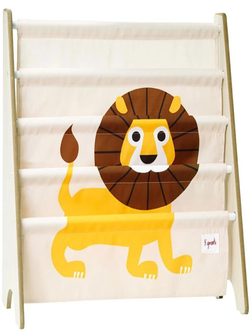 Bibliothèque En Tissu Lion Jaune