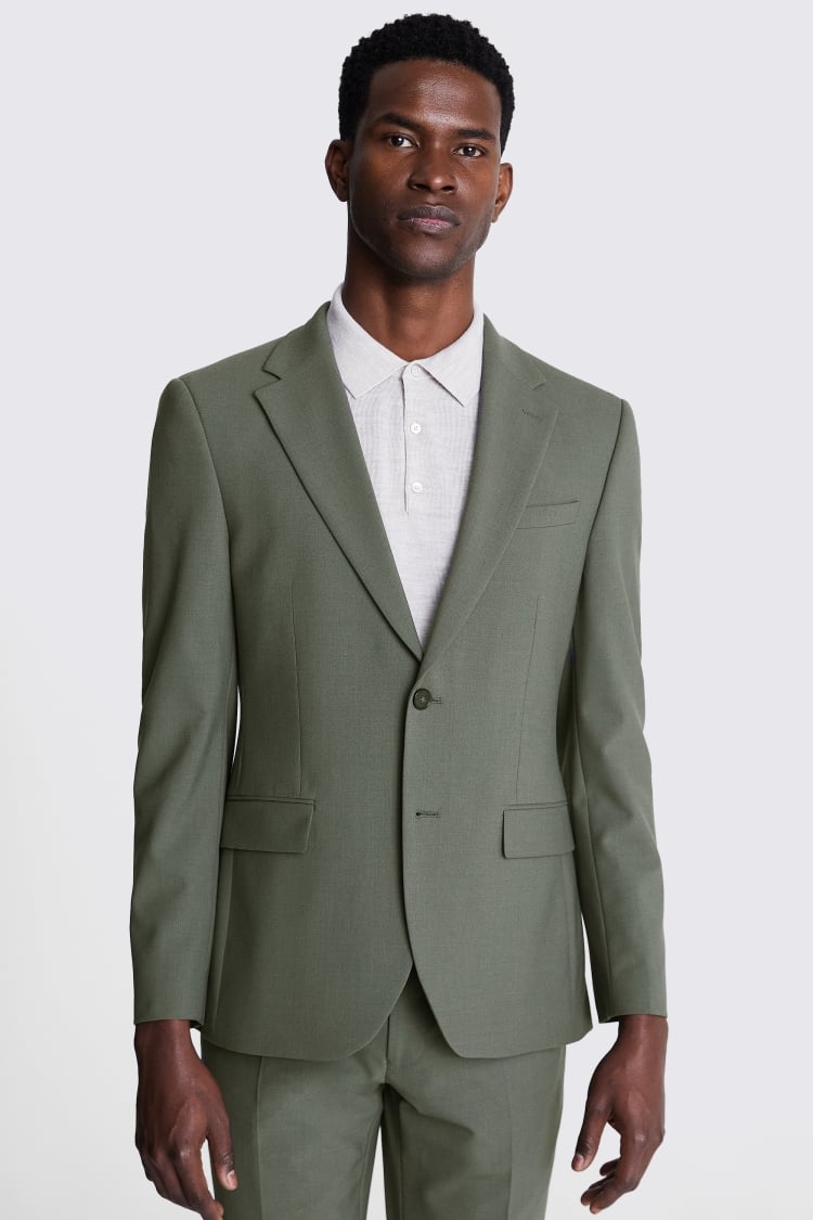 Italian Tailored Fit Navy Jacket   Buy Online at Moss