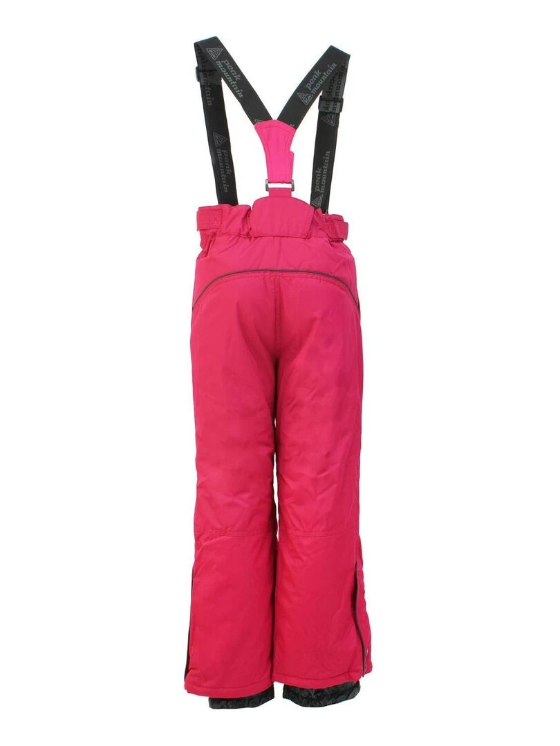 Pantalon de ski fille GEMIX PEAK MOUNTAIN Rose fushia