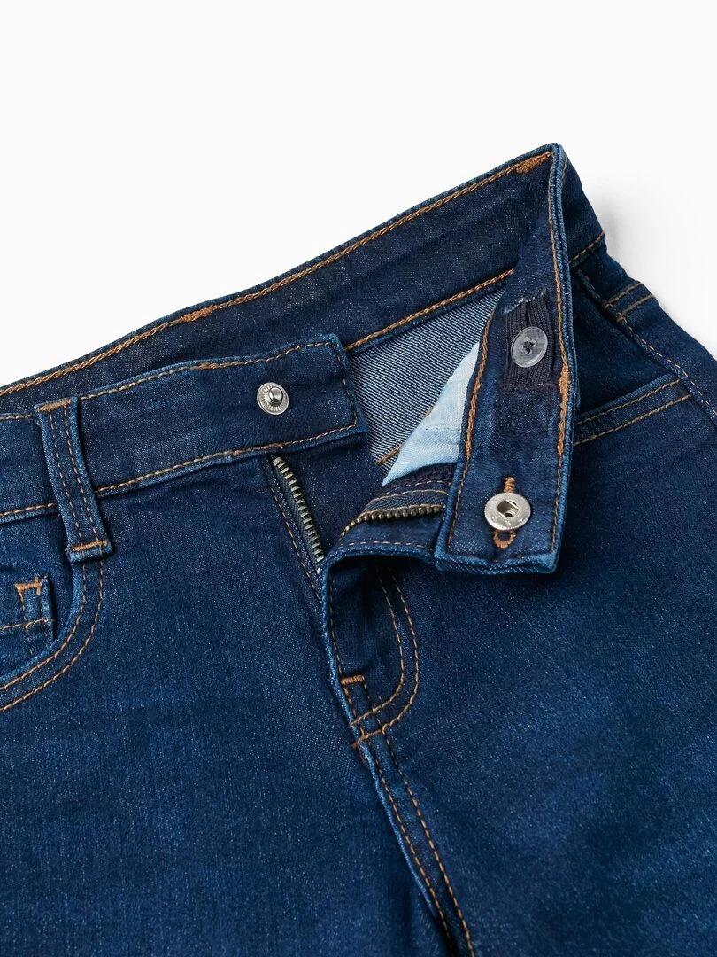 Shorts en jean midi pour garçon  NATURE TAKEOVER   Bleu foncé