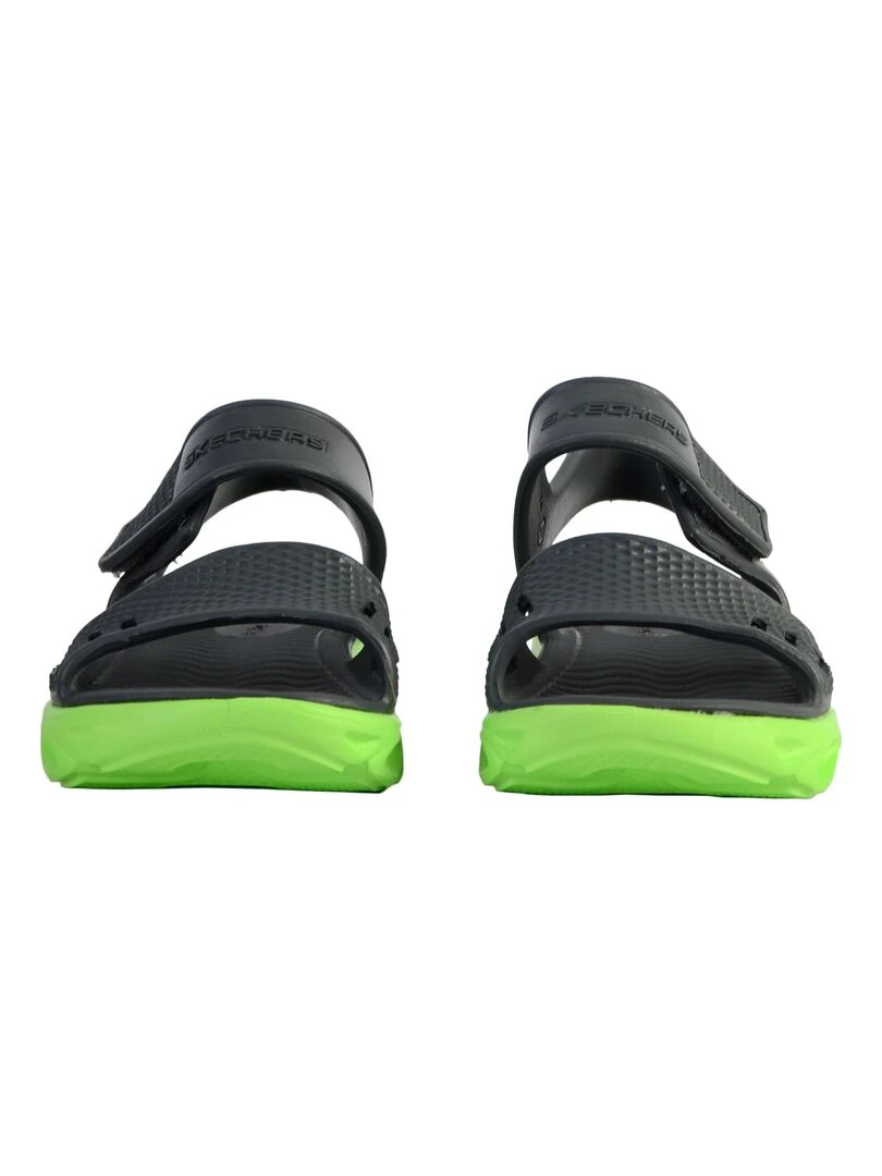 Sandale à Scratch Enfant Skechers Solzo   Gris