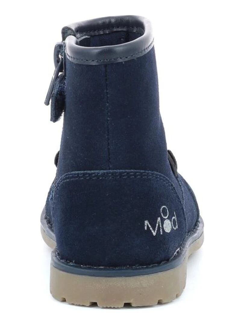 Boots Synthetique Stampcat   Bleu marine