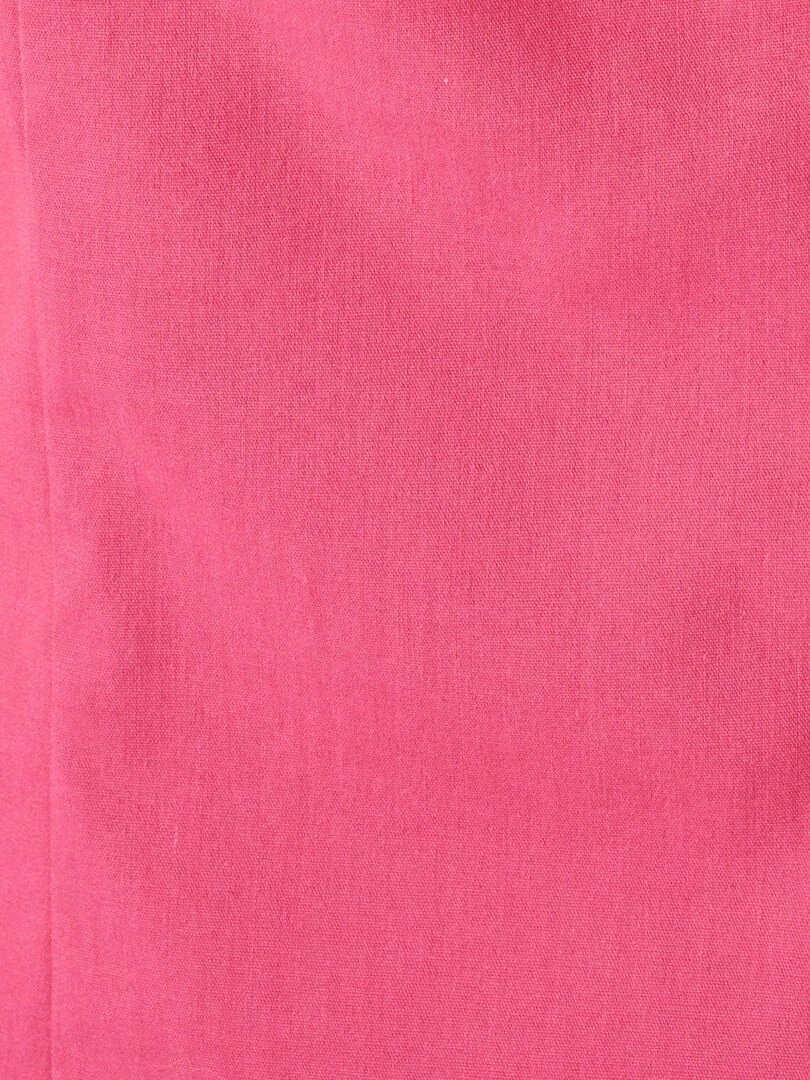 Chemisier popeline stretch   Damart   Rose framboise