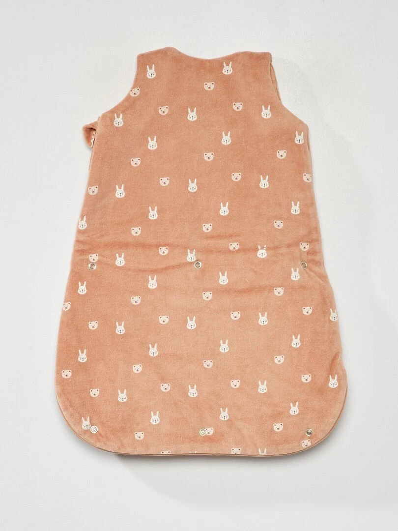 Gigoteuse chaude en velours   TOG 2.5   Marron