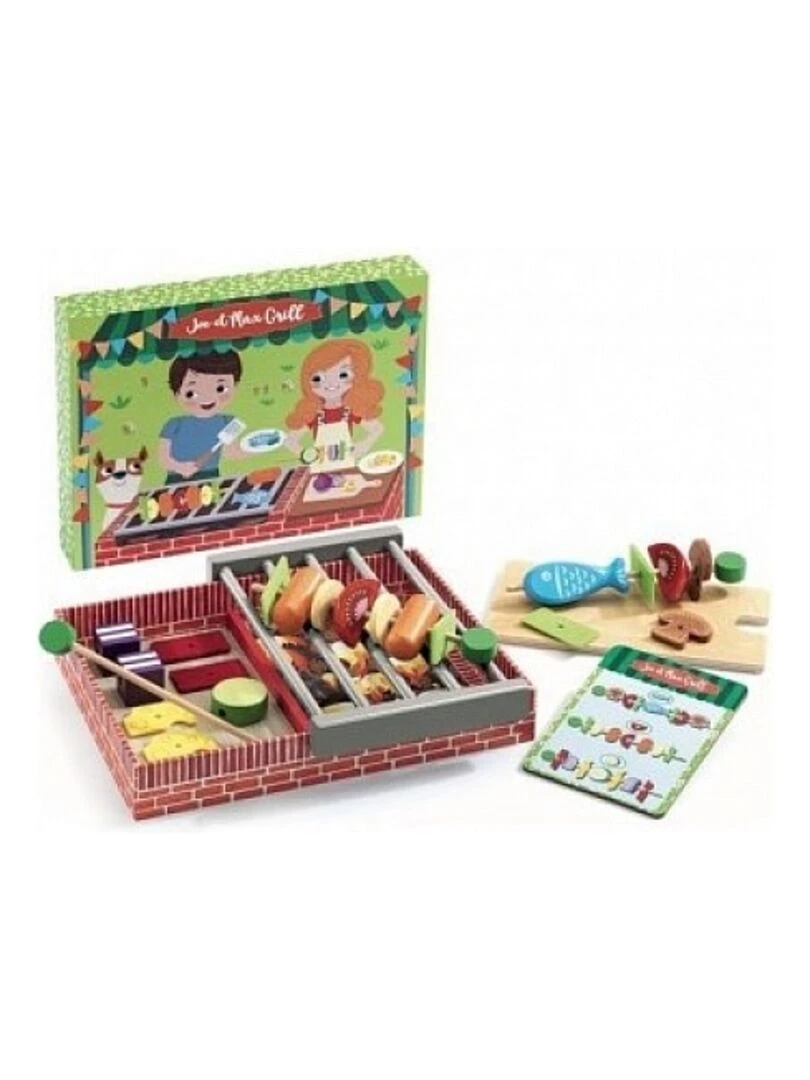 Dinette Joe Et Max Grill En Bois N/A