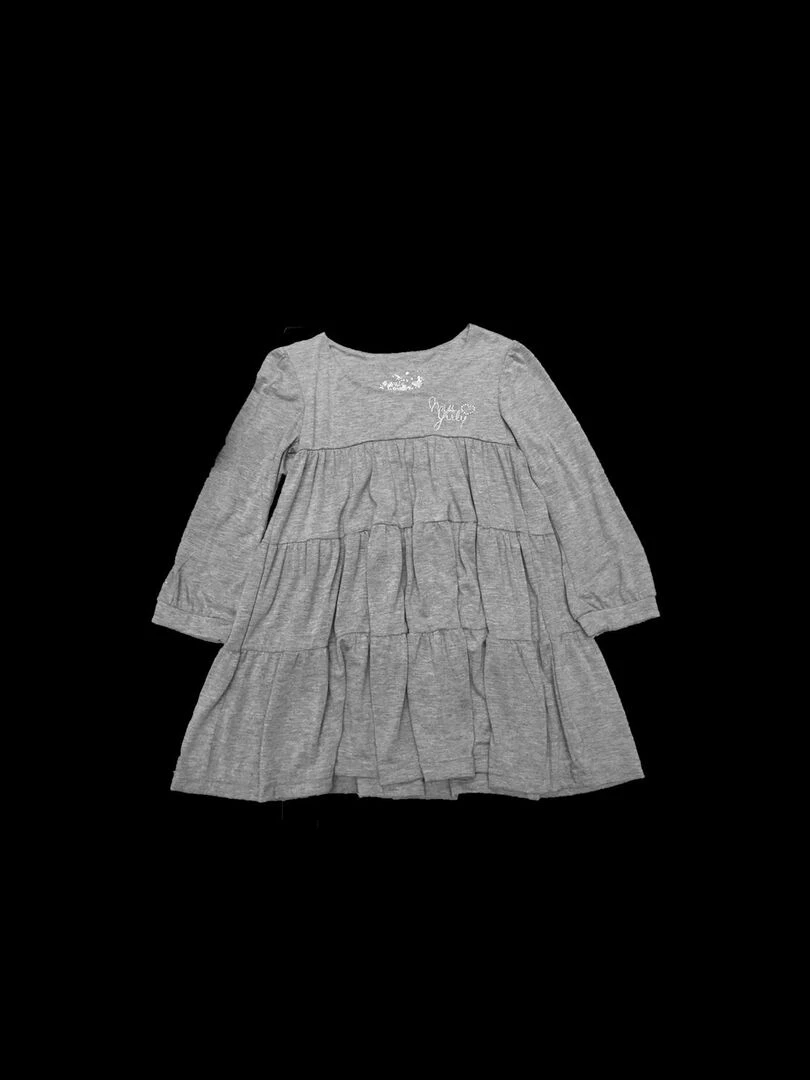 Robe fille FARZELLE MISS GIRLY Gris
