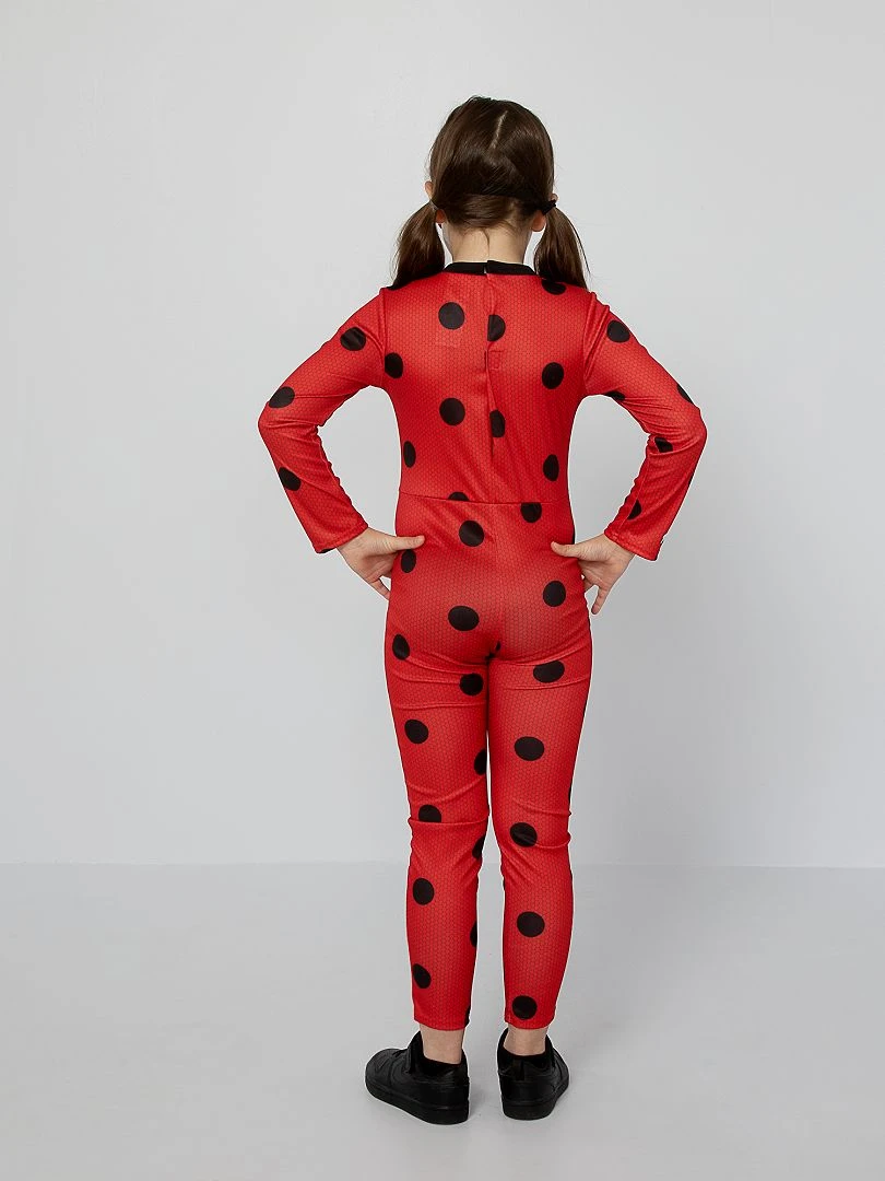 Déguisement combinaison 'Miraculous'   rouge/noir
