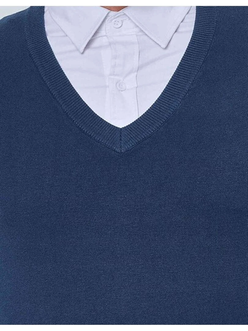 Pull debardeur Kebello   Bleu