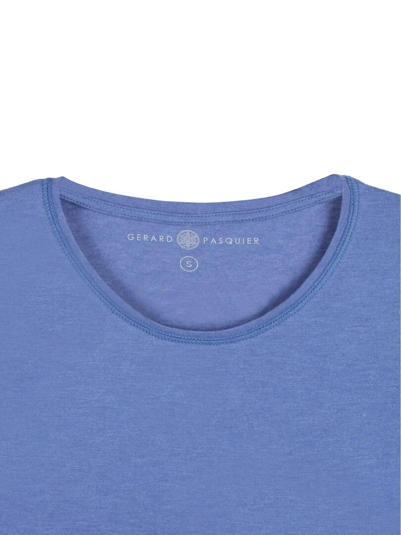 T shirt rond MARINE   Gérard Pasquier   Bleu foncé