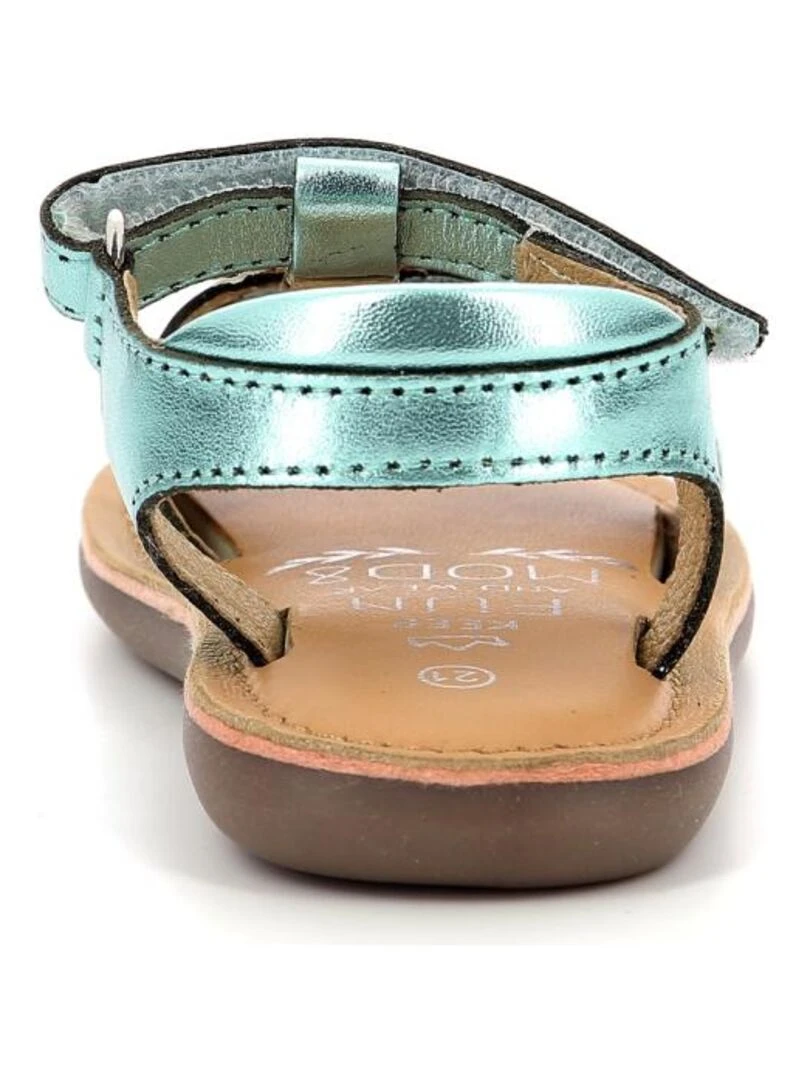 Sandales Cuir Cloonimals   Bleu