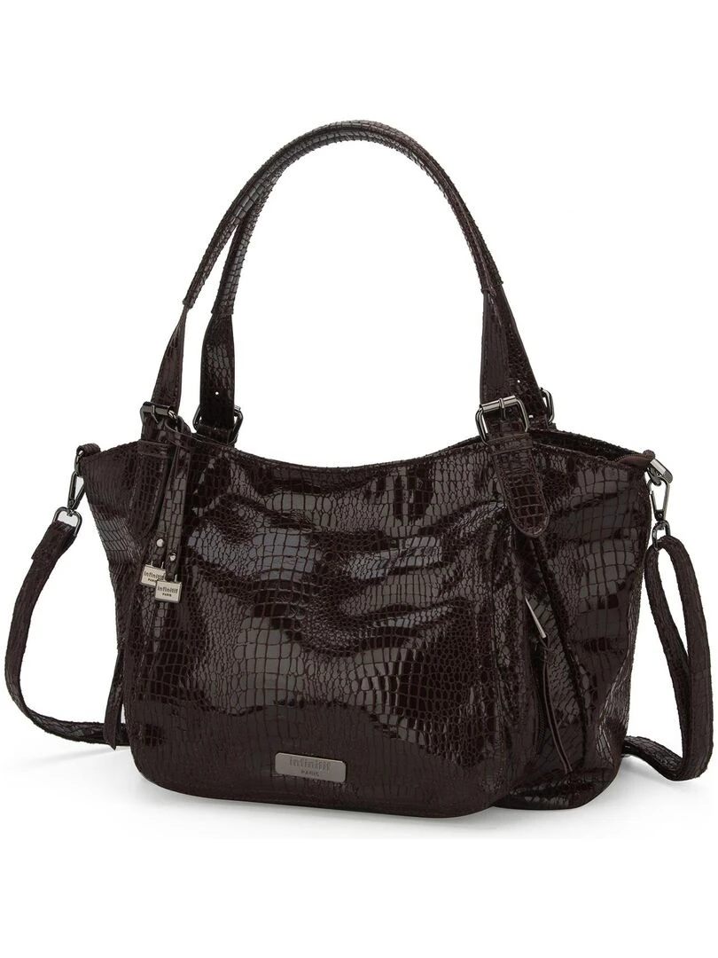 INFINITIF SAC A MAIN CARLINE Marron