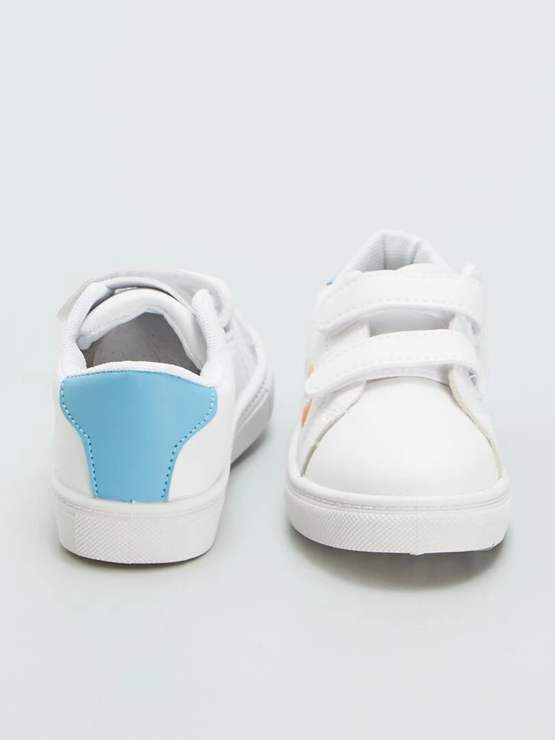 Baskets mode 'cœurs'   Blanc