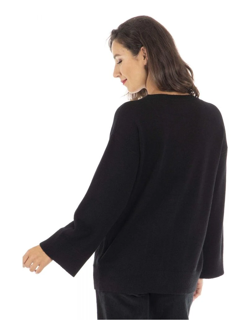 Gilet  PAOLA   Gérard Pasquier   Noir Noir