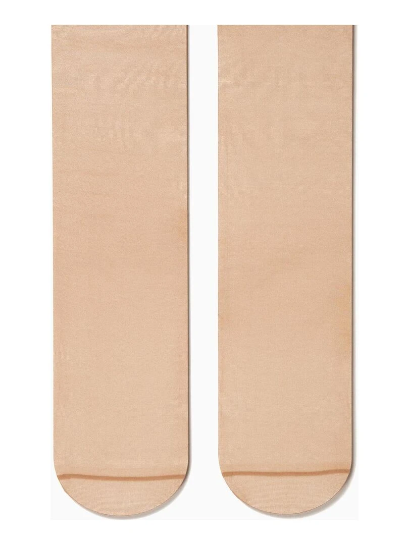 5 Collants fille Beige