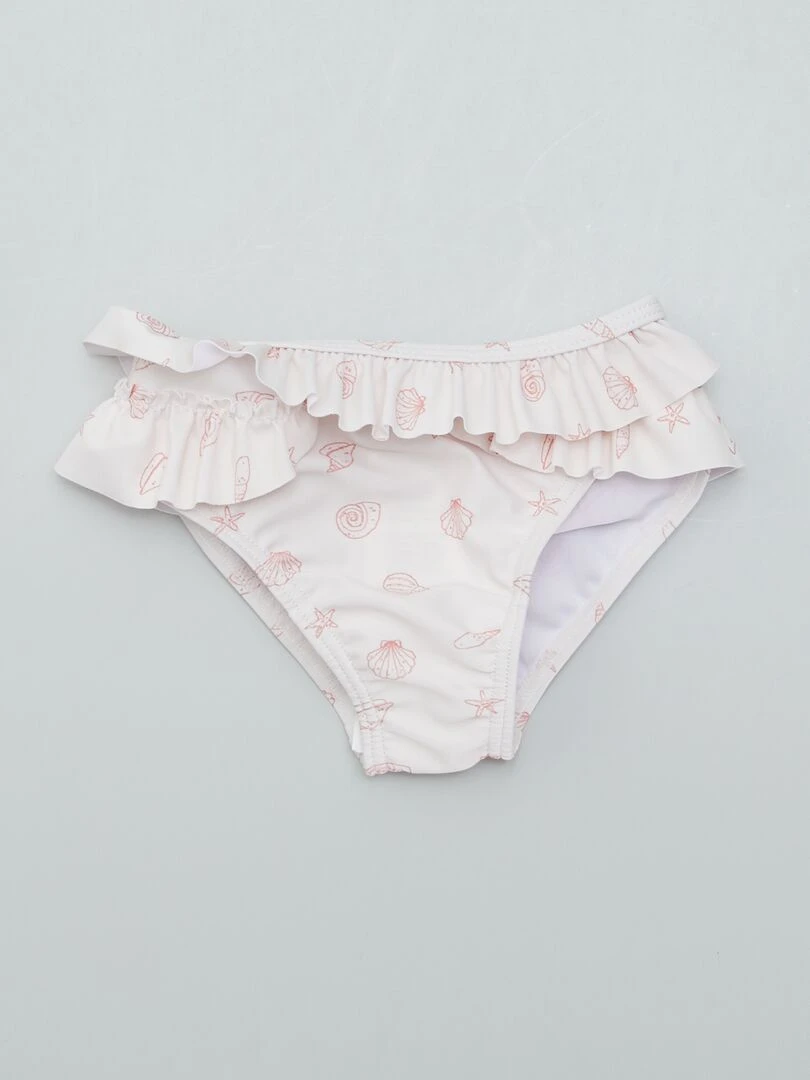 T shirt + culotte de bain 2 pièces Orange
