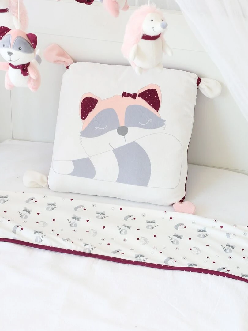 Housse de couette bébé bébé Trois Kilos Sept Gris