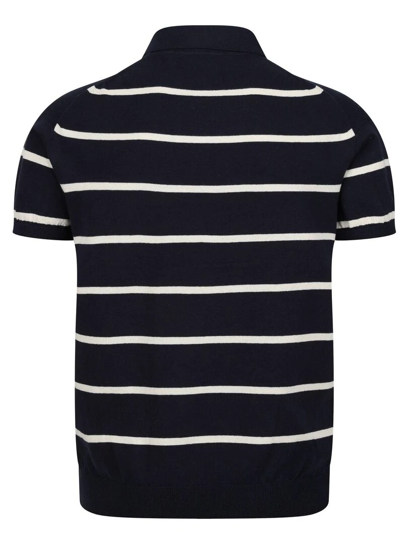 Regatta Polo ARKOSE Bleu Bleu marine Blanc