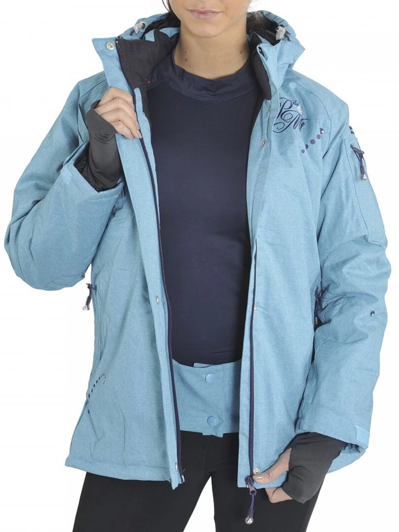 Ensemble de ski fille GAZLY   PEAK MOUNTAIN   Bleu turquoise