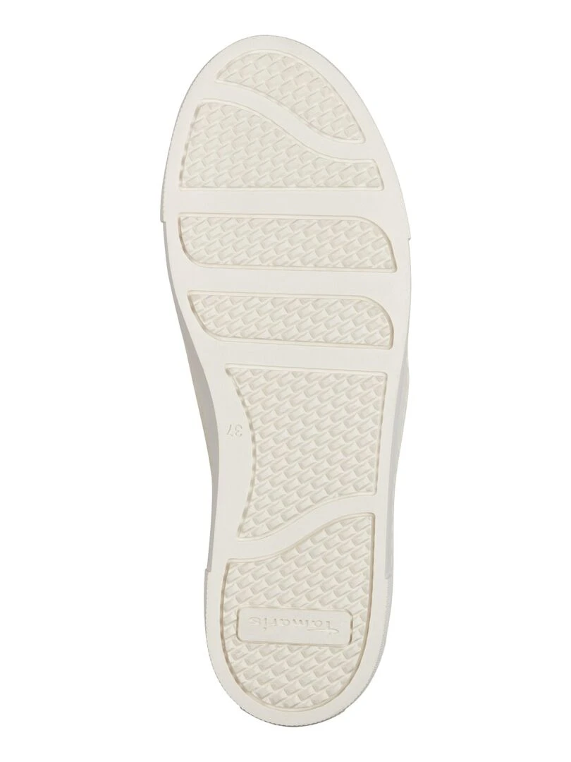 Basket Cuir Tamaris   Noir