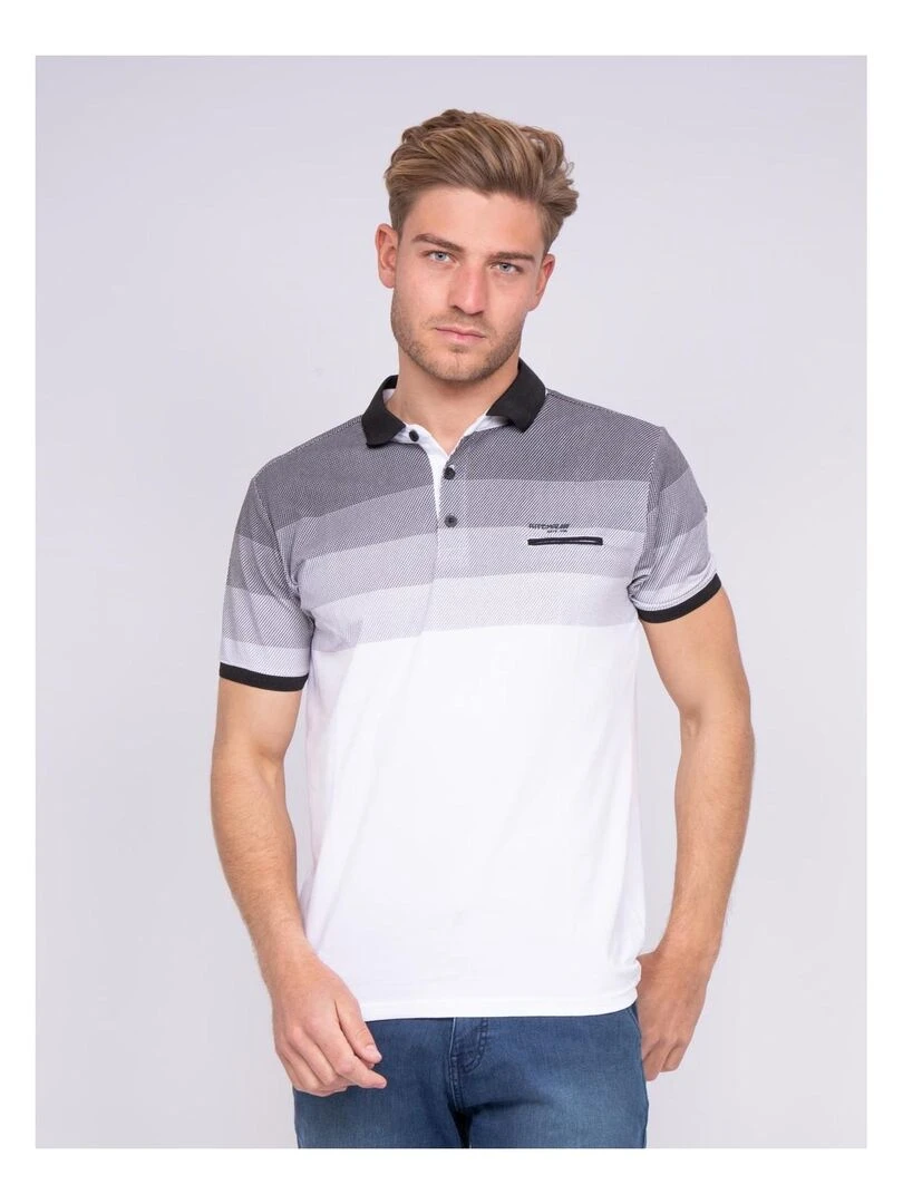 Polo pur coton POTGAZ Noir