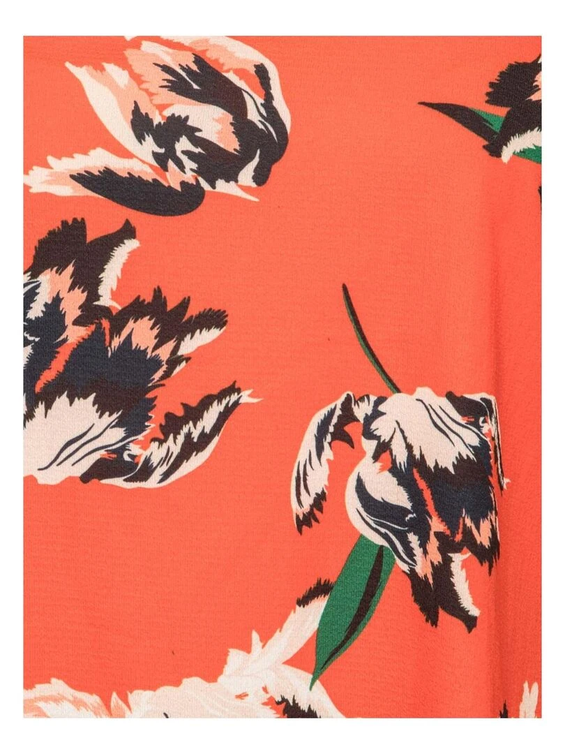 Blouse imprimée FORAGE   Orange