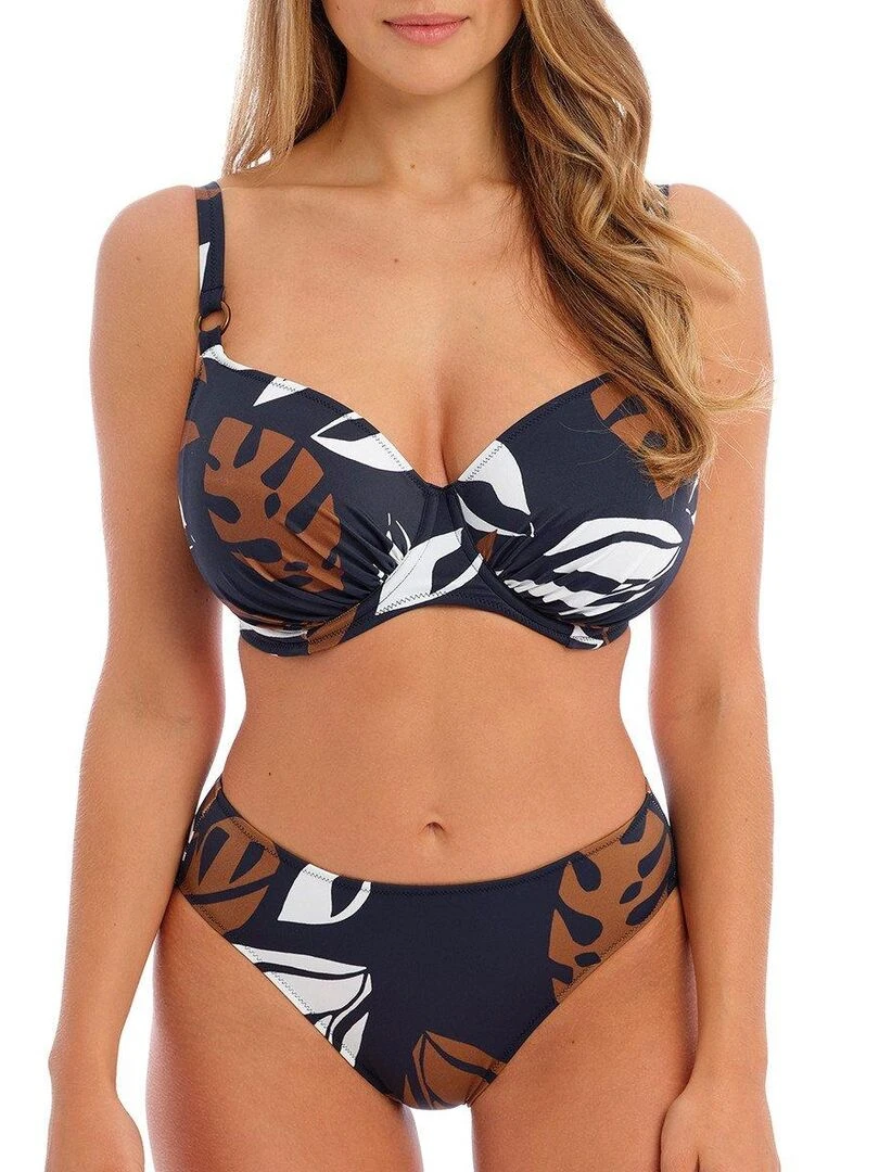 Haut de maillot de bain à armatures Lake orta Bleu