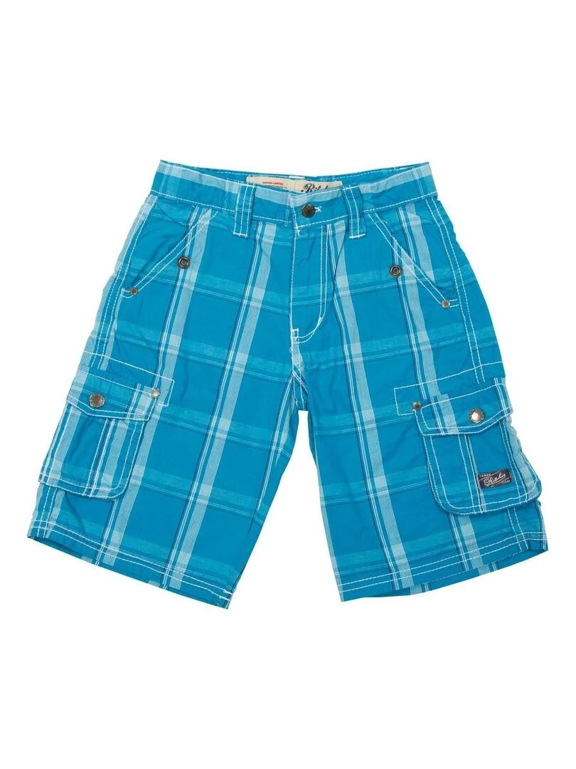 BERMUDA BRICE BOY Bleu