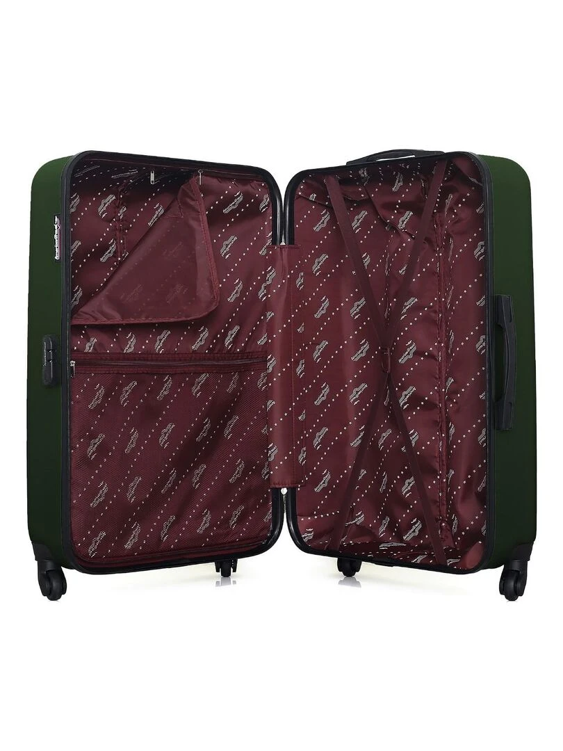 AMERICAN TRAVEL   VALISE L CHELSEA   Vert foncé