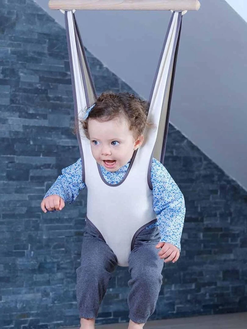 SIEGE SAUTEUR PETITE PLANETE® BIO TENDRESSE   Gris foncé