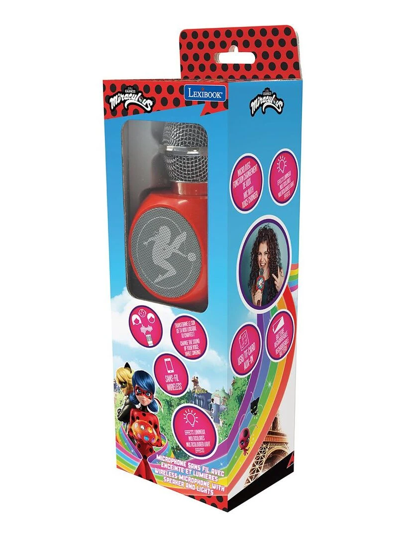 Micro Karaoké Enceinte Bluetooth® Intégrée Miraculous N/A