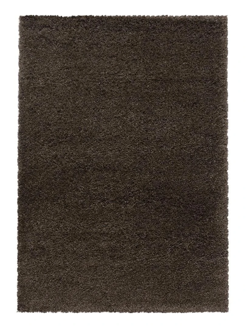 Tapis shaggy UNI B OEKO TEX® Marron