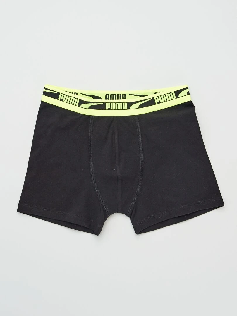 Boxers 'Puma'   Lot de 2   Noir