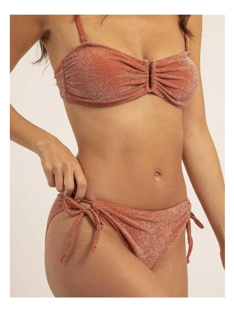 Maillot 2 pièces GRACIELLA   Rouge brique